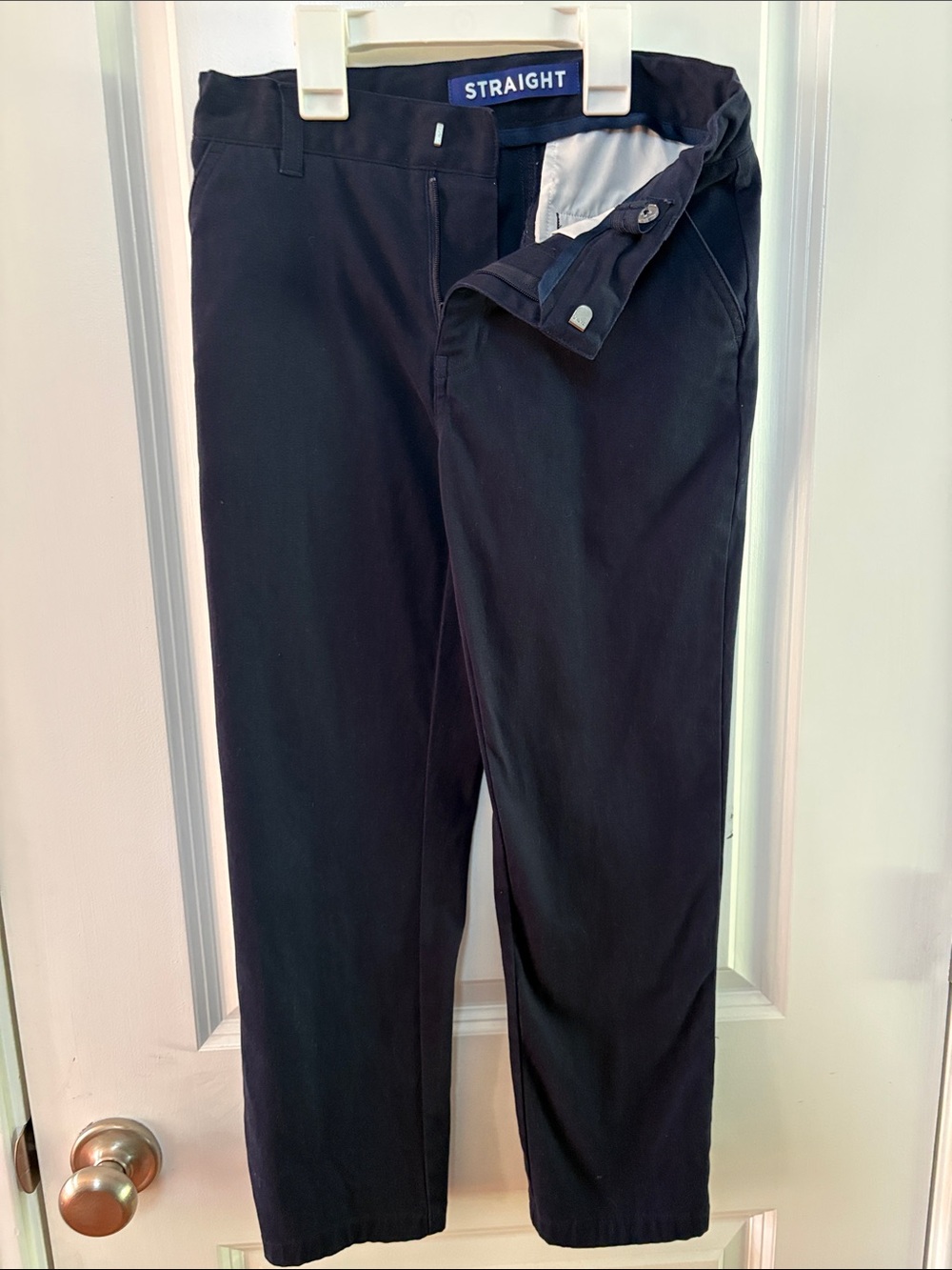 Boy’s Straight-Leg Dress Pants - Navy